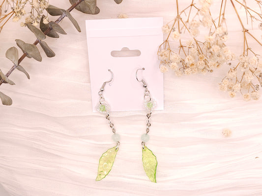 Single leaf earring