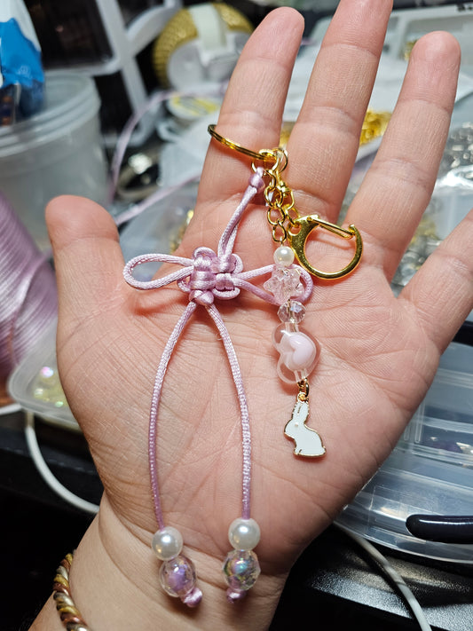 Chinese Lucky Knot Keychain